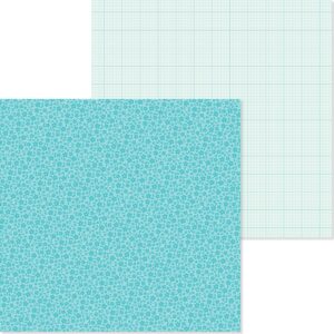 DOODLEBUG 12X12 SWIMMING POOL FLORAL GRAPH