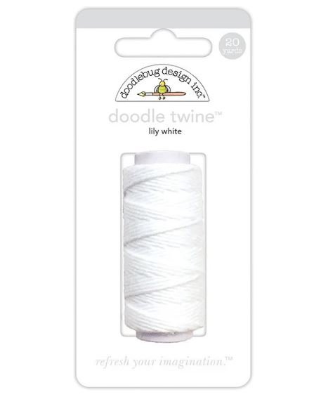 DOODLEBUG TWINE LILY WHITE
