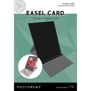 PHOTOPLAY EASEL CARDS BLACK