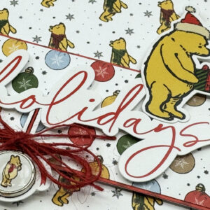 Echo Park Winnie the Pooh Christmas Card Kit