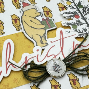Echo Park Winnie the Pooh Christmas Card Kit