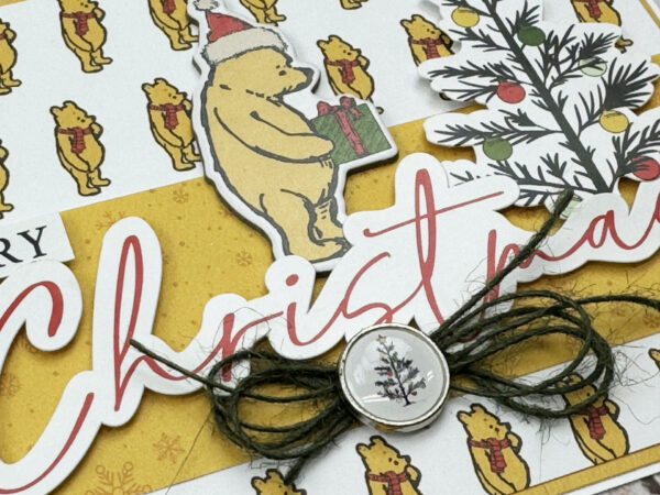 Echo Park Winnie the Pooh Christmas Card Kit