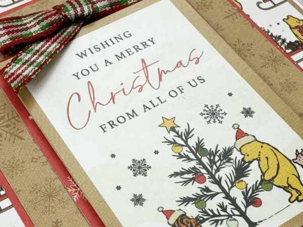 Echo Park Winnie the Pooh Christmas Card Kit