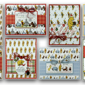 Echo Park Winnie the Pooh Christmas Card Kit