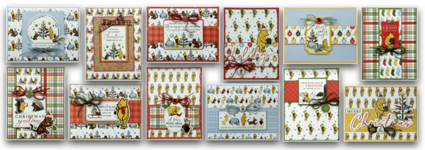 Echo Park Winnie the Pooh Christmas Card Kit