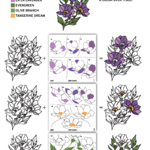 LDRS Stencil Grand Bouquet