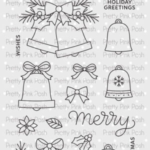 Pretty Pink Posh Stamp Christmas Bells