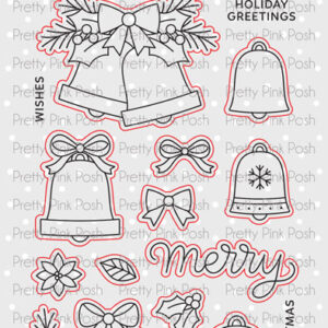 Pretty Pink Posh Die Christmas Bell