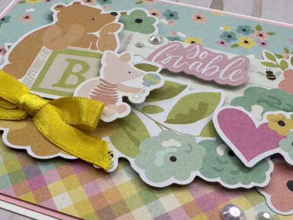 Simple Stories Say Cheese Classic Pooh Baby Card Kit