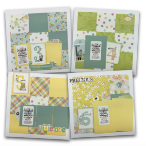 Simple Stories Say Cheese Classic Pooh Baby Collection Cut-up Kit