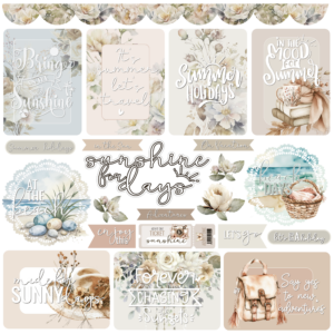 Uniquely Creative Bohemian Escape 12X12 Sunshine For Days Paper
