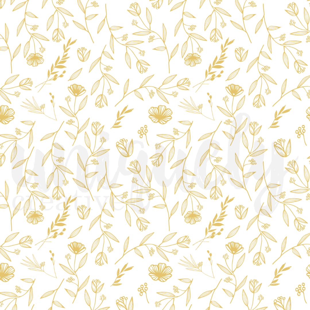 Uniquely Creative Bohemian Escape Botanical Foil Acetate