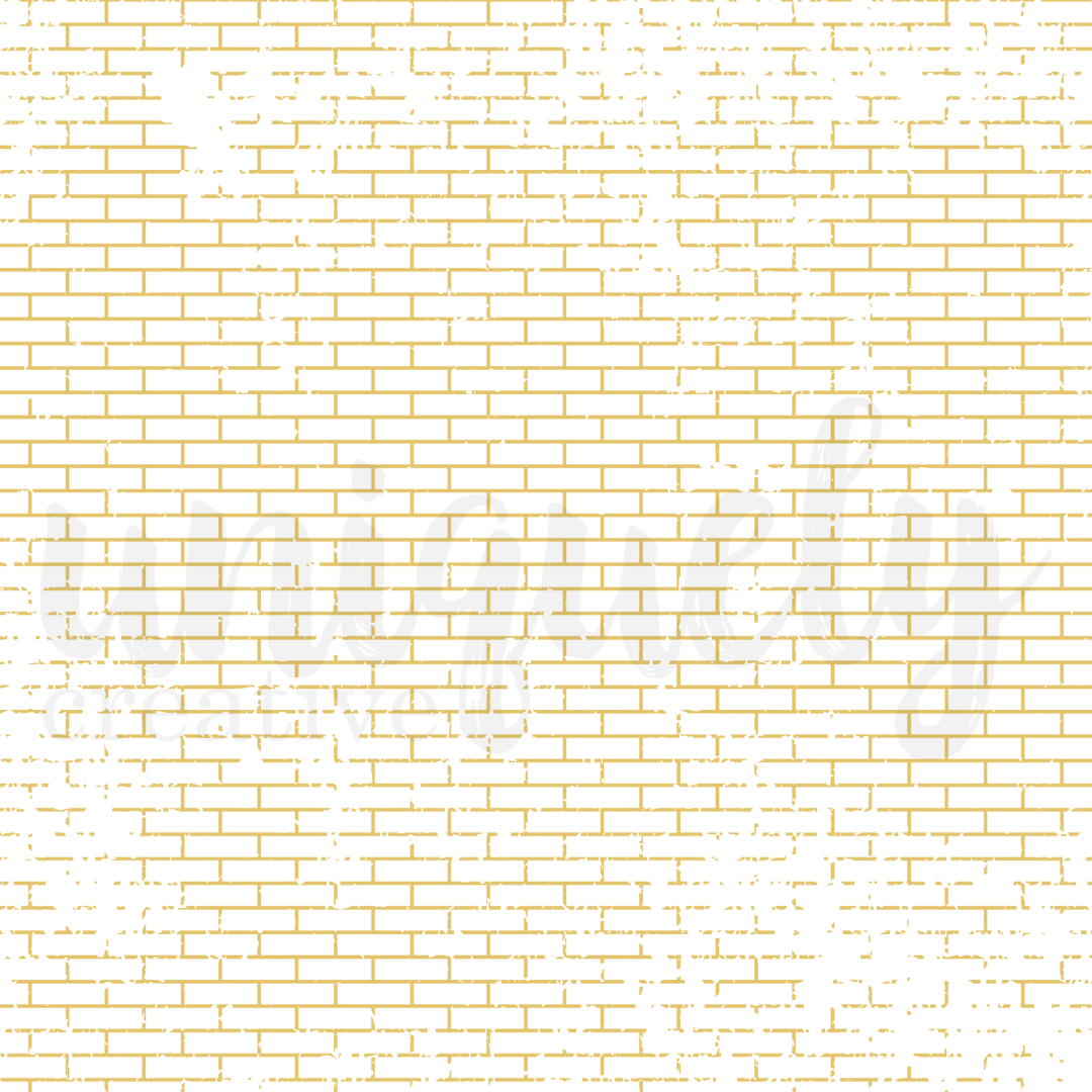 Uniquely Creative Bohemian Escape Brick Foil Acetate