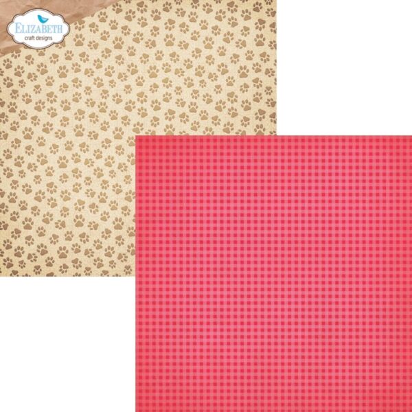 ELIZABETH CRAFTS 12X12 DOG DAYS PAPER COLLECTION