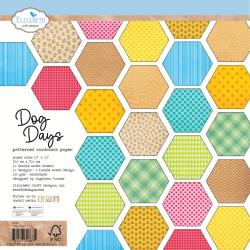 ELIZABETH CRAFTS 12X12 DOG DAYS PAPER COLLECTION