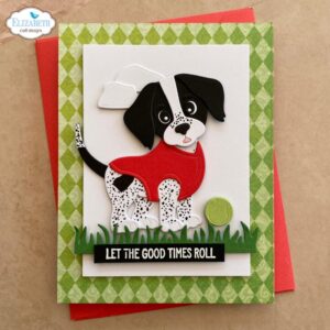 ELIZABETH CRAFTS STAMP DOG DAYS SENTIMENTS