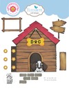 ELIZABETH CRAFTS DIE DOG HOUSE BUILD A BOOK