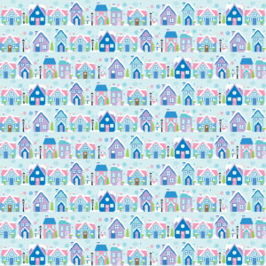 Bella Boulevard Snowflake Season 12X12 Snow Place Like Home