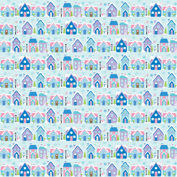 Bella Boulevard Snowflake Season 12X12 Snow Place Like Home