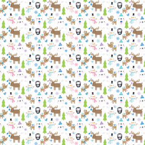 Bella Boulevard Snowflake Season 12X12 Polar Parade