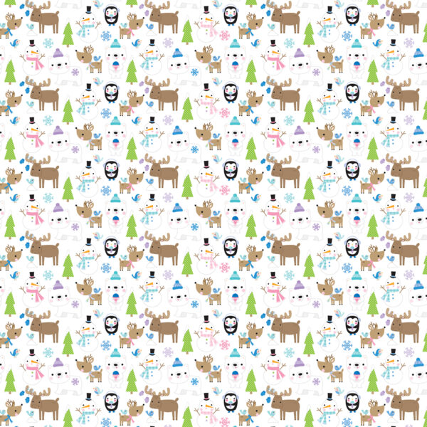 Bella Boulevard Snowflake Season 12X12 Polar Parade