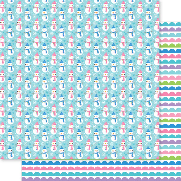 Bella Boulevard Snowflake Season 12X12 Snow in Love