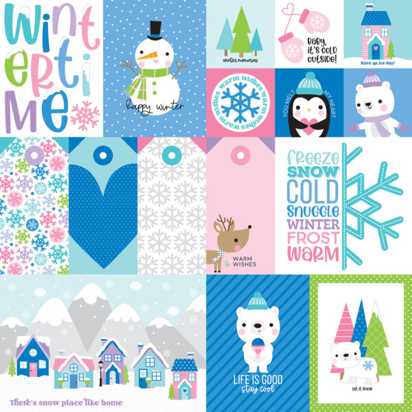 Bella Boulevard Snowflake Season 12X12 Snowflake Season Daily Details