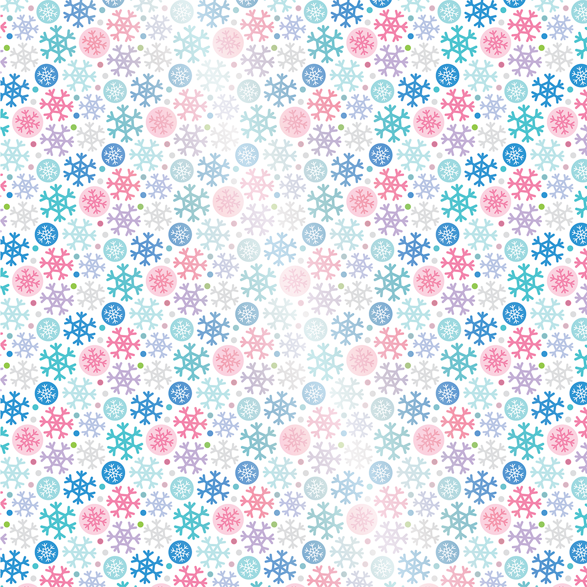 Bella Boulevard Snowflake Season 12X12 Blizzard Clear Cuts