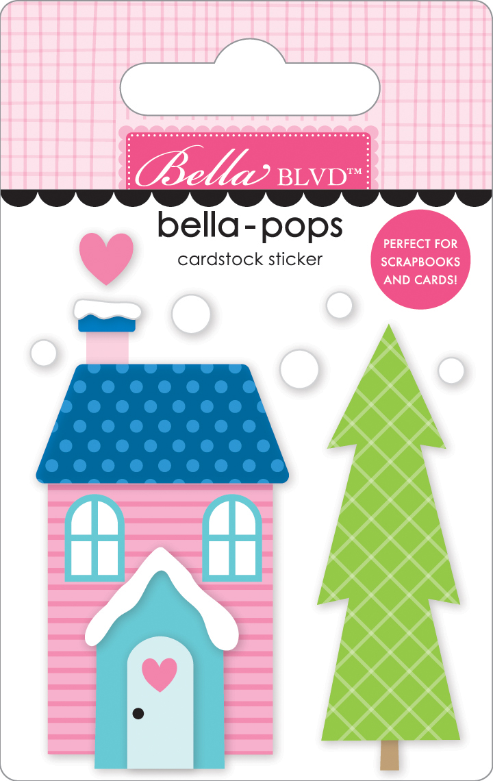 Bella Boulevard Snowflake Season Mittens Manor Bella-pops
