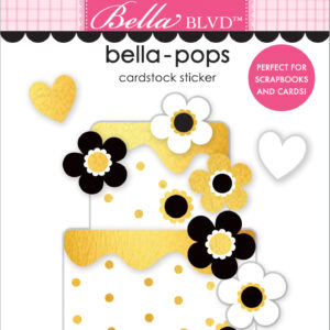Bella Boulevard Let's Celebrate Party Cake Bella-pops