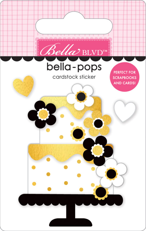 Bella Boulevard Let's Celebrate Party Cake Bella-pops