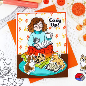 Waffle Flower Stamp Simple Joy