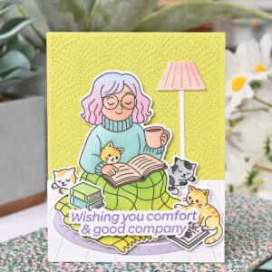 Waffle Flower Stencil Simple Joy Coloring