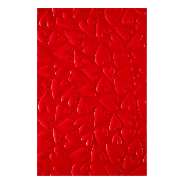 Spellbinders Puffy Hearts 3D Embossing Folder By Simon Hurley