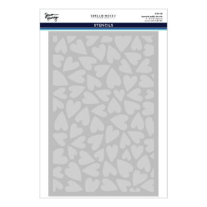 Spellbinders Layered Puffy Hearts Stencilby Simon Hurley