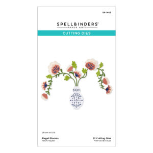 Spellbinders Regal Blooms Etched Dies