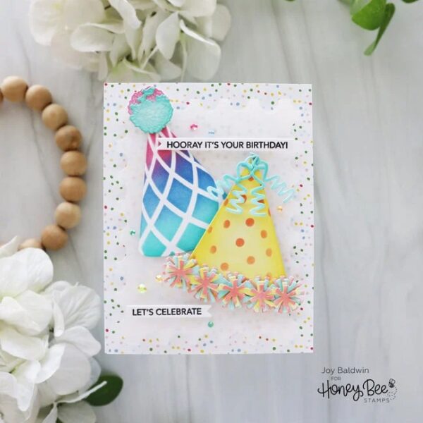HONEYBEE STAMP MINI MESSAGES: BIRTHDAY