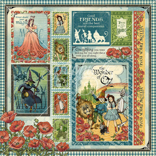 Graphic 45 Wonder of Oz 12X12 Wonder of Oz