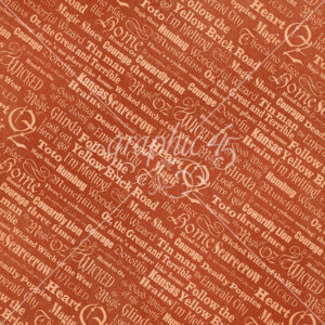 Graphic 45 Wonder of Oz 12X12 You Were There All Along