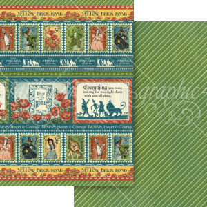 Graphic 45 Wonder of Oz 12X12 Good Friends