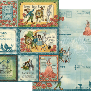 Graphic 45 Wonder of Oz 12X12 Over the Rainbow