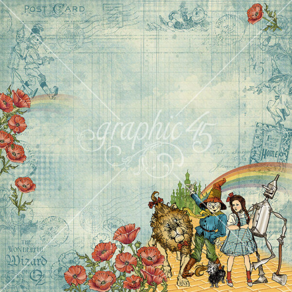 Graphic 45 Wonder of Oz 12X12 Shared Experience