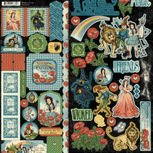 Graphic 45 Wonder of Oz Sticker Set
