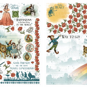 Graphic 45 Wonder of Oz Rub-on Transfers