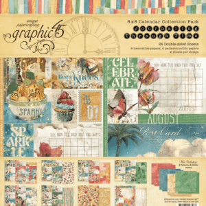 Graphic 45 Journaling Through Time 8X8 Collection Pack