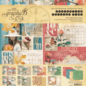 Graphic 45 Journaling Through Time 12X12 Collection Pack