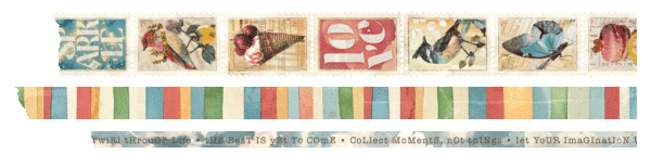 Graphic 45 Journaling Through Time Washi Tape Set