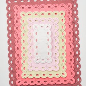 Memroy Box Die Oval Eyelet Rectangle Frames