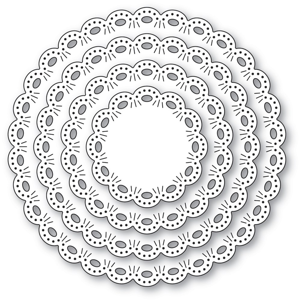 Memroy Box Die Round Eyelet Circle Frames