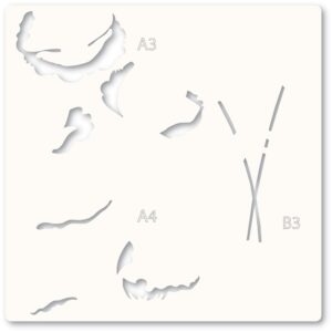 Memroy Box Stencil Playful Poppies